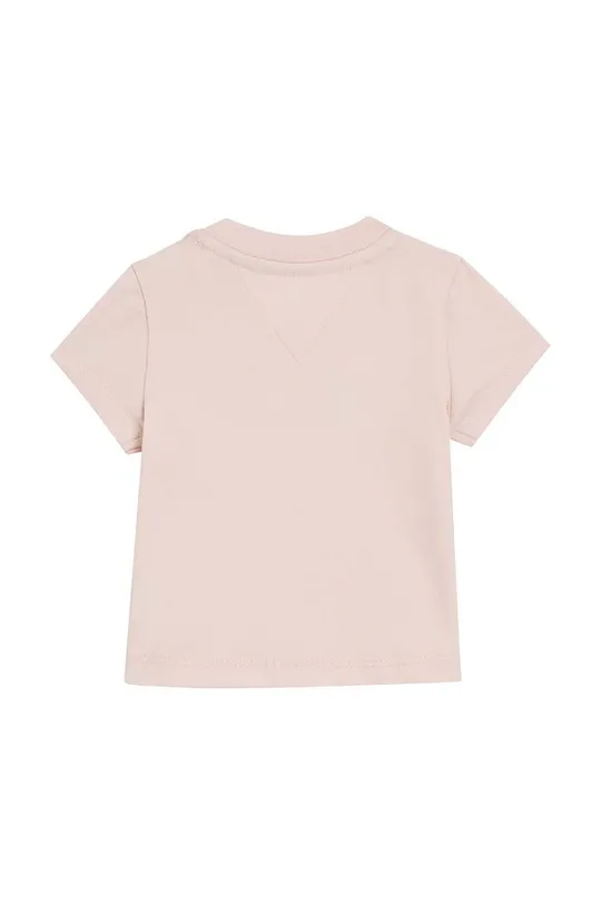 Kratka majica za dojenčka Tommy Hilfiger roza