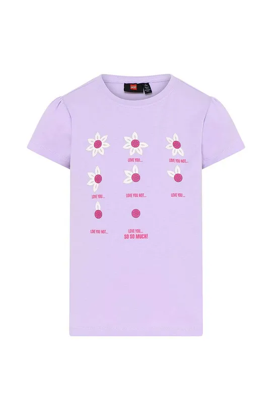 фіолетовий Дитяча футболка Lego Для дівчаток