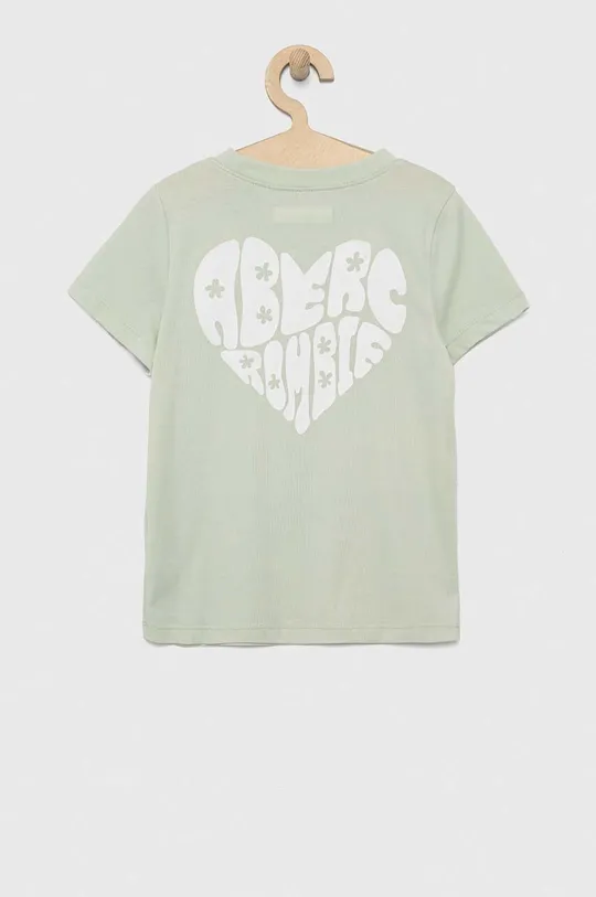 Detské tričko Abercrombie & Fitch zelená
