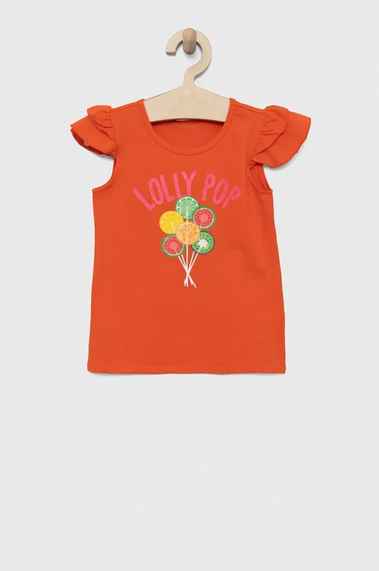 oranžová Detské tričko Birba&Trybeyond Dievčenský