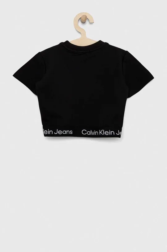 Otroška kratka majica Calvin Klein Jeans  66 % Viskoza, 30 % Poliamid, 4 % Elastan