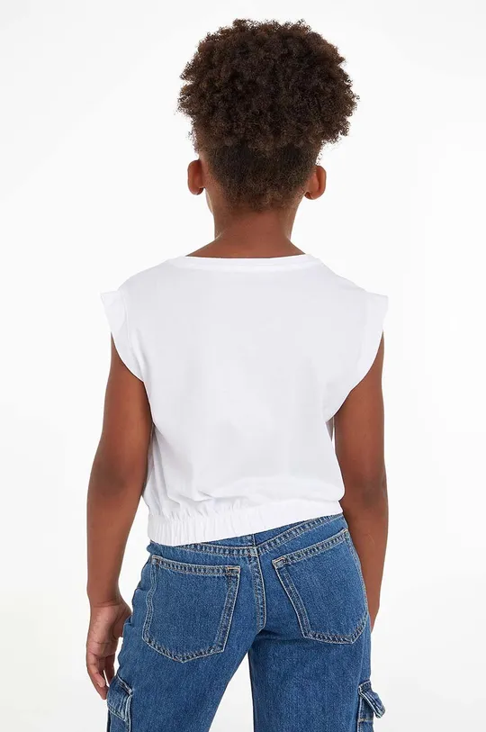 Dječja pamučna majica kratkih rukava Calvin Klein Jeans