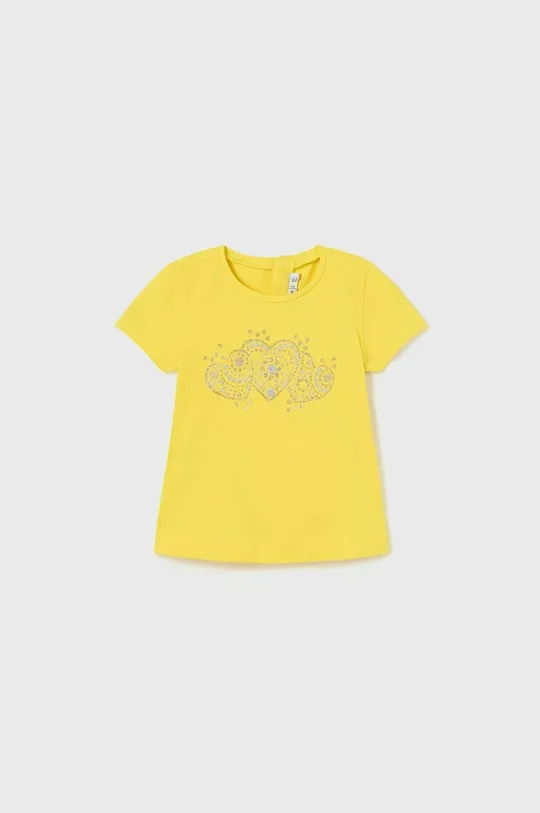 rumena Kratka majica za dojenčka Mayoral Dekliški