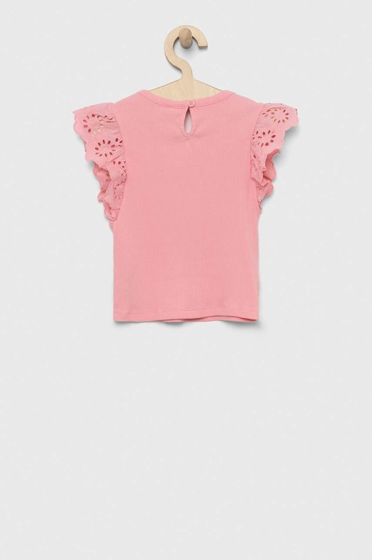 GAP t-shirt bawełniany dziecięcy pomarańczowy