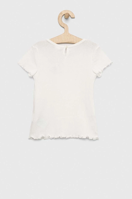 GAP t-shirt bawełniany dziecięcy biały