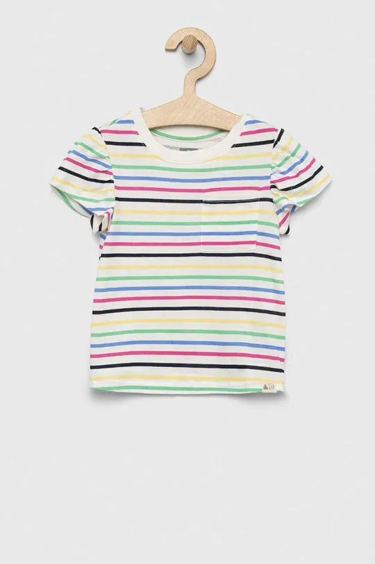 multicolor GAP t-shirt bawełniany dziecięcy Dziewczęcy