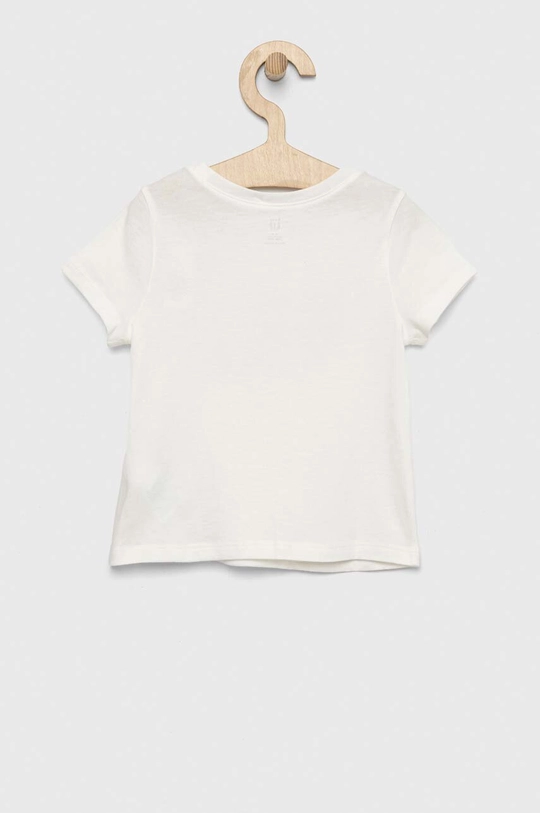 GAP t-shirt bawełniany dziecięcy biały