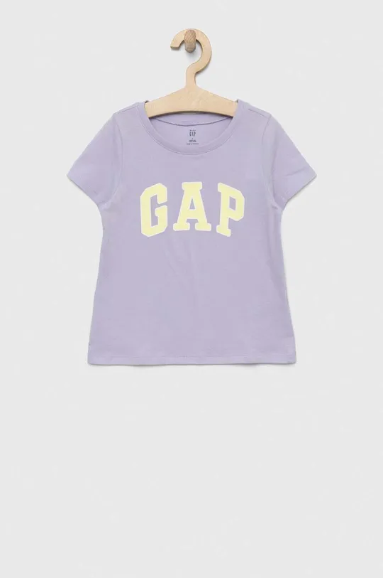 violetto GAP t-shirt in cotone per bambini Ragazze