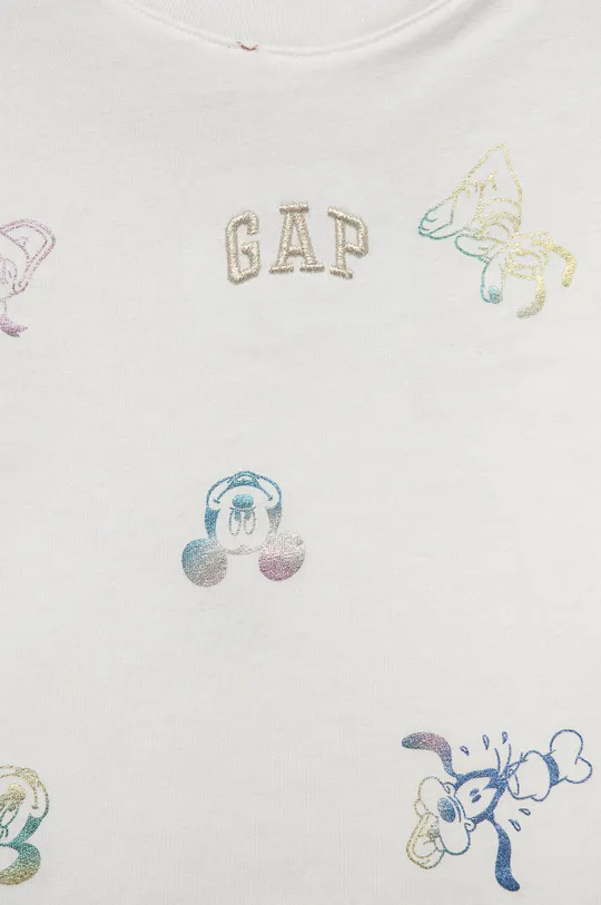 Dječja pamučna majica kratkih rukava GAP x Disney  100% Pamuk