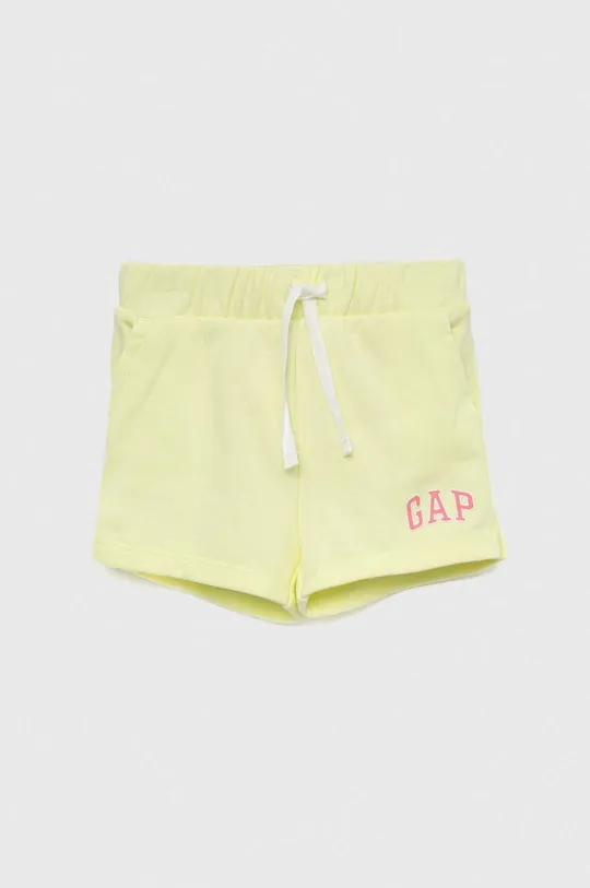 жовтий Дитячі шорти GAP Для дівчаток