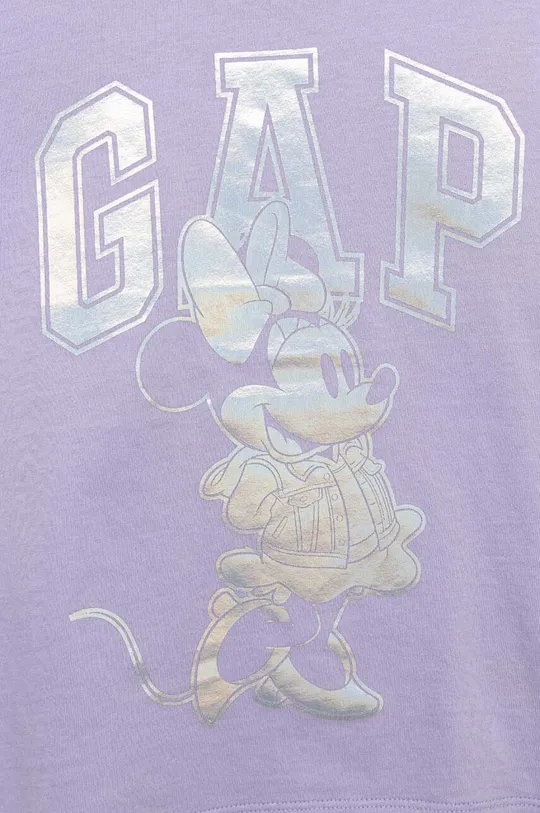 Дитяча бавовняна футболка GAP x Disney 100% Бавовна