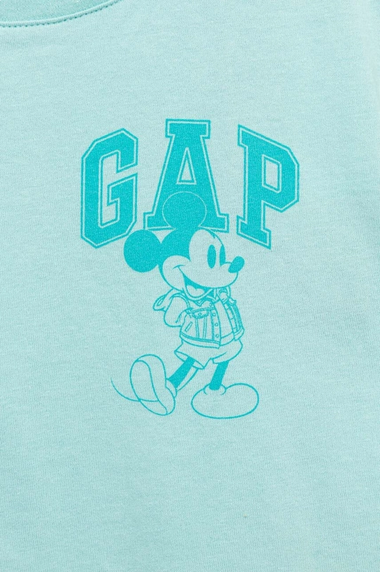 Дитяча бавовняна футболка GAP x Disney 100% Бавовна