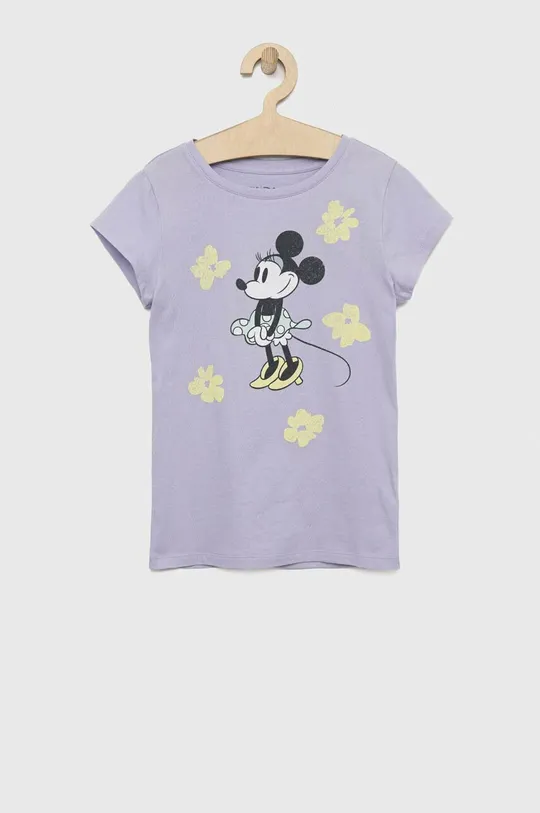Dječja pamučna majica kratkih rukava GAP x Disney 2-pack šarena