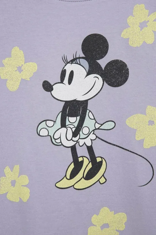 Dječja pamučna majica kratkih rukava GAP x Disney 2-pack