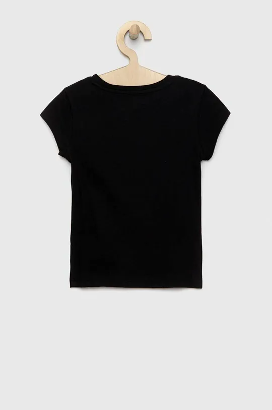 czarny GAP t-shirt bawełniany dziecięcy 2-pack