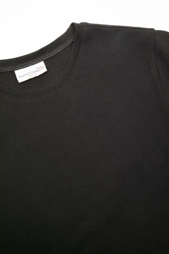 μαύρο Παιδικό μπλουζάκι Coccodrillo