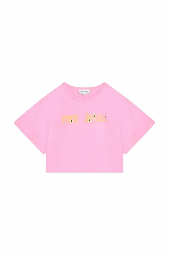 Marc Jacobs t-shirt bawełniany dziecięcy różowy