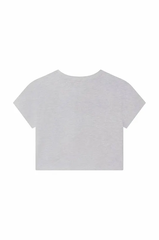 Дитяча бавовняна футболка Michael Kors сірий