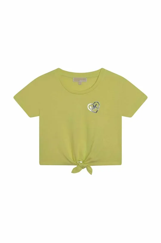 rumena Otroška kratka majica Michael Kors Dekliški