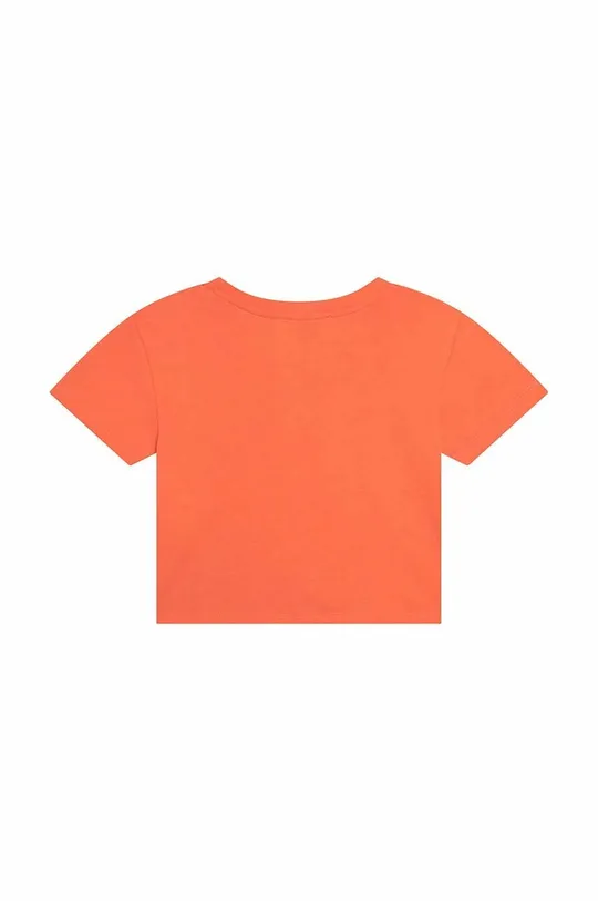 Michael Kors t-shirt dziecięcy pomarańczowy