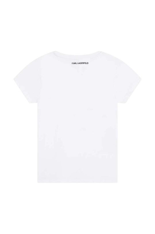 Karl Lagerfeld t-shirt dziecięcy biały