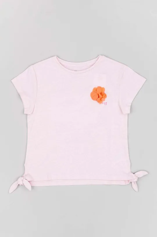 zippy t-shirt bawełniany dziecięcy fioletowy