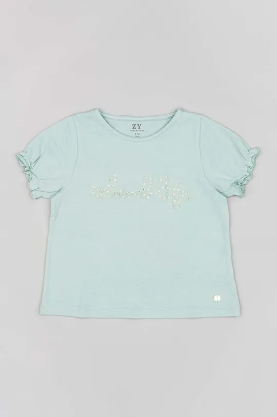modra Otroška kratka majica zippy Dekliški