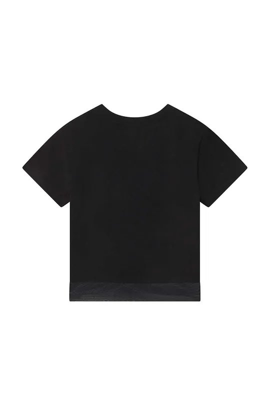 Otroška kratka majica Dkny črna