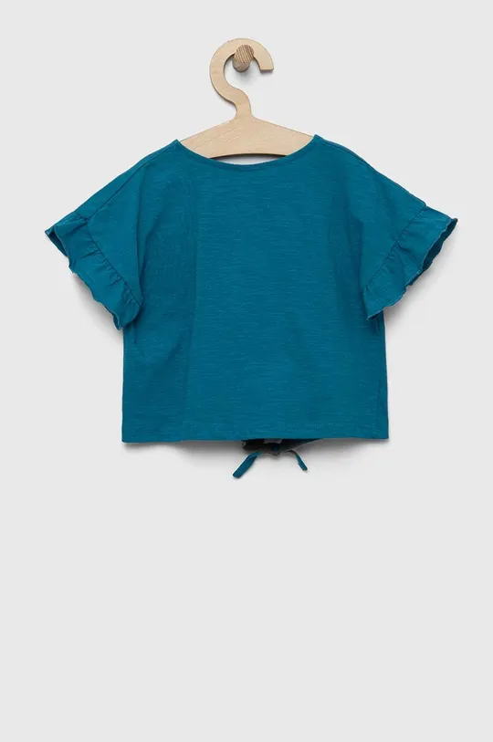 Detské bavlnené tričko zippy modrá