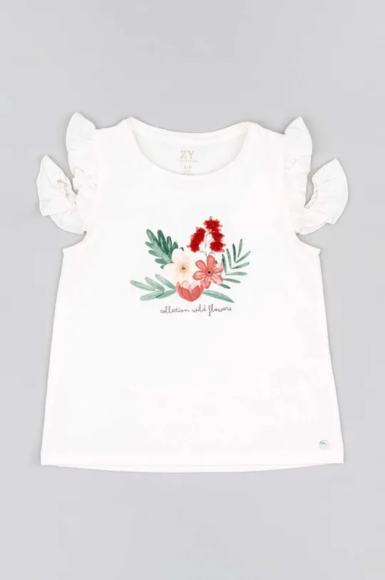 білий Дитяча футболка zippy Для дівчаток