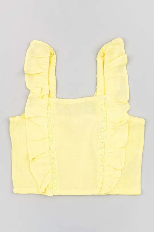 rumena Otroška bluza zippy Dekliški