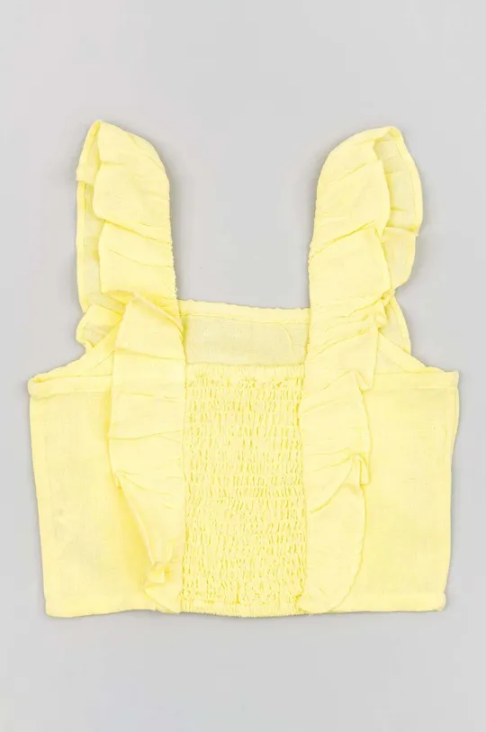zippy bluzka dziecięca żółty