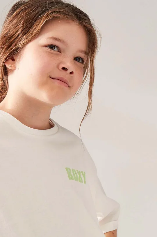 Детская хлопковая футболка Roxy