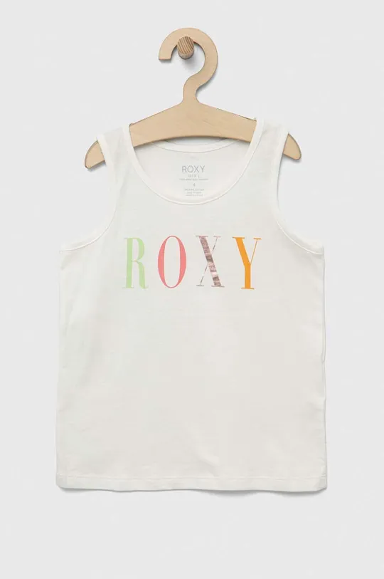 білий Дитячий бавовняний топ Roxy Для дівчаток