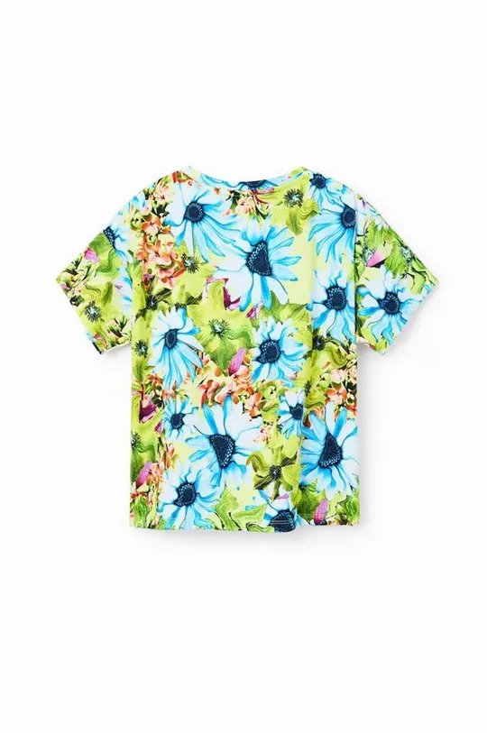 multicolor Desigual t-shirt bawełniany dziecięcy