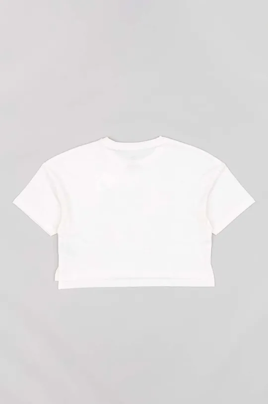 zippy t-shirt in cotone per bambini bianco