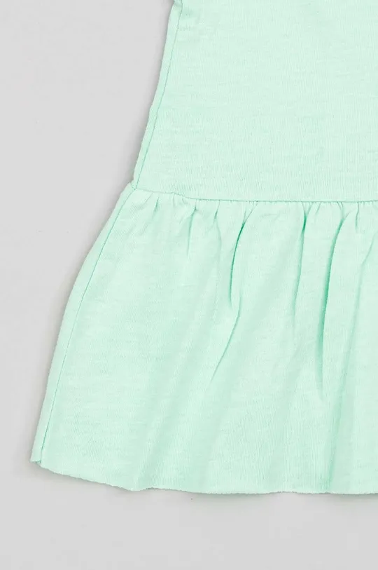 πράσινο Παιδικό βαμβακερό μπλουζάκι zippy