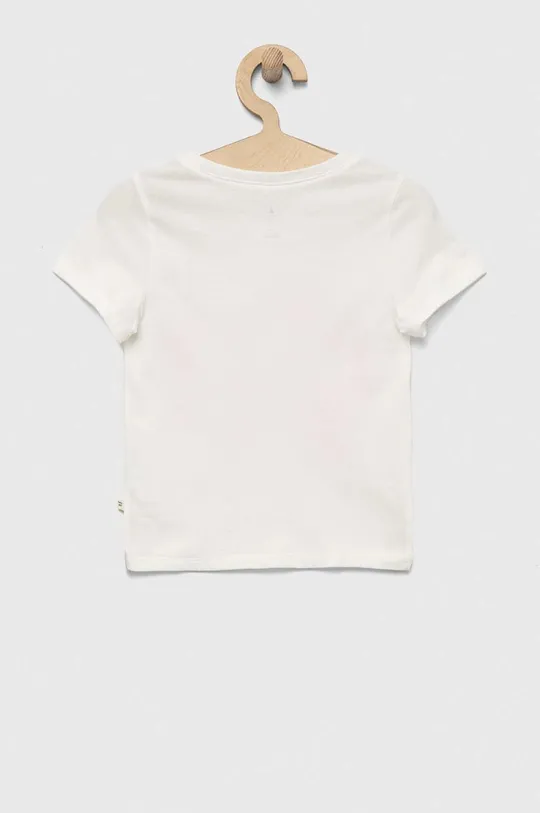 GAP t-shirt bawełniany dziecięcy beżowy