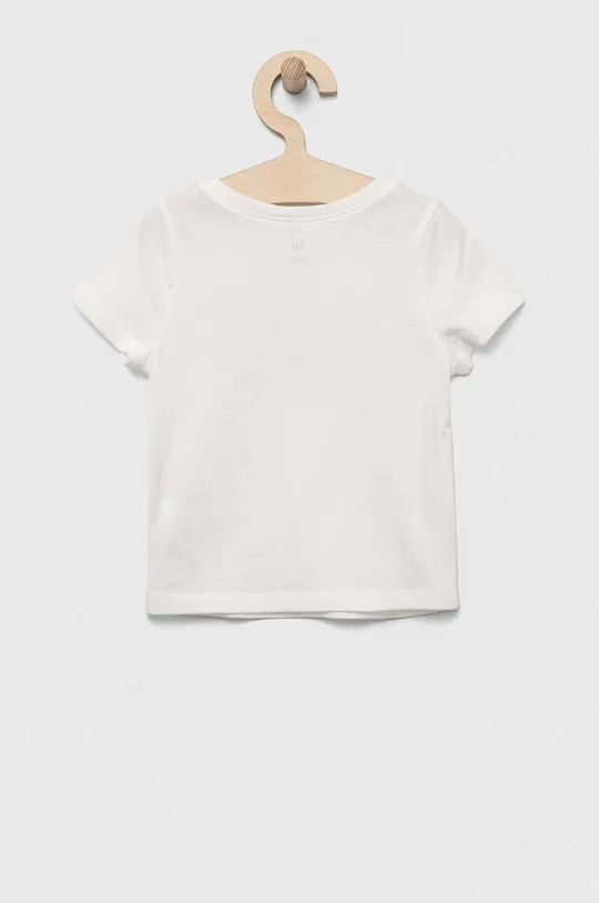 GAP t-shirt bawełniany dziecięcy biały