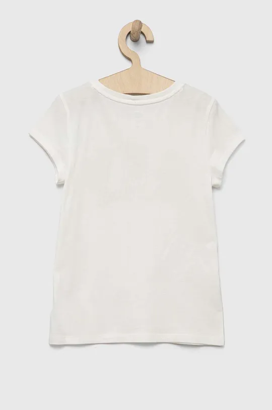 GAP t-shirt bawełniany dziecięcy kolor biały | Answear.com