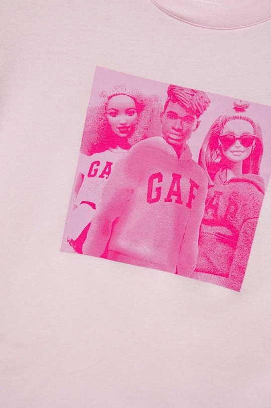 GAP t-shirt bawełniany dziecięcy x Barbie 100 % Bawełna