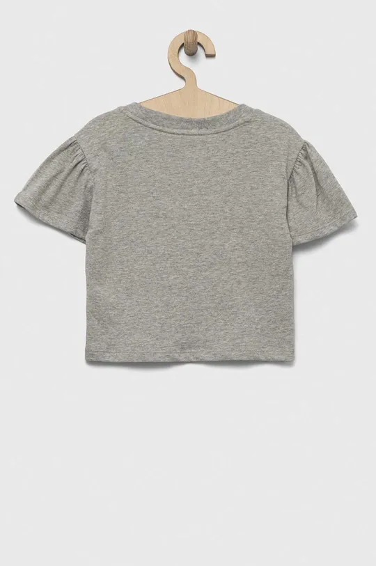 Detské bavlnené tričko GAP sivá