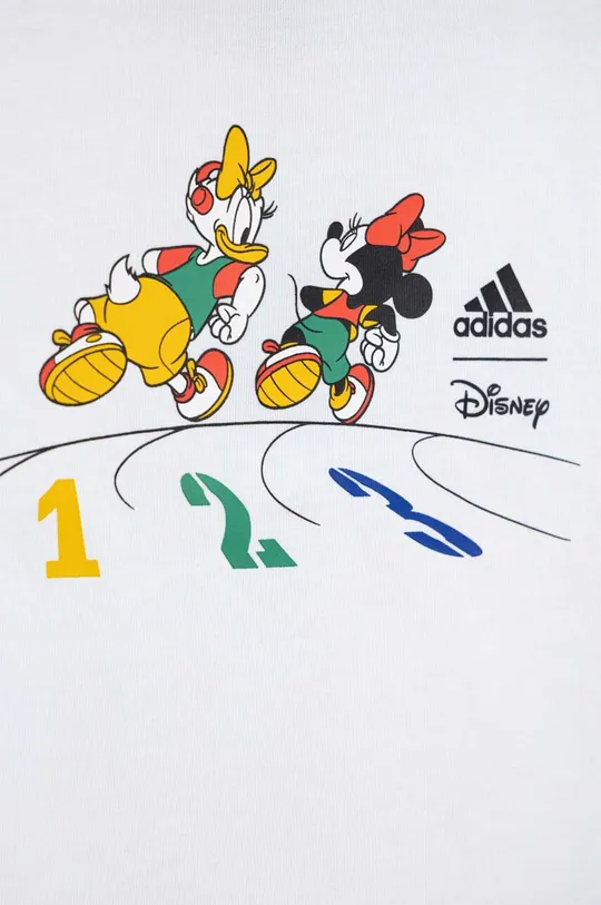 Παιδικό βαμβακερό μπλουζάκι adidas x Disney  100% Βαμβάκι
