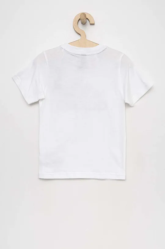 Dětské bavlněné tričko adidas LK BL CO bílá