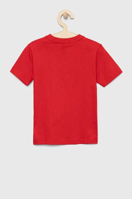 Детская хлопковая футболка adidas LK BL CO  Основной материал: 100% Хлопок Резинка: 95% Хлопок, 5% Эластан