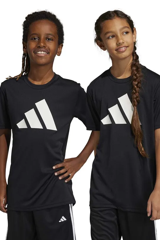 črna Otroška kratka majica adidas U TR-ES LOGO Otroški