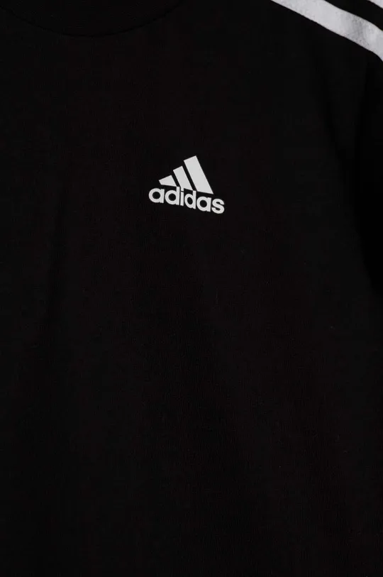 Detské bavlnené tričko adidas LK 3S CO Základná látka: 100 % Bavlna Elastická manžeta: 95 % Bavlna, 5 % Elastan