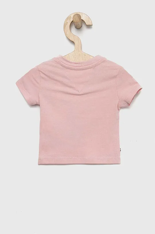 Μπλουζάκι μωρού Tommy Hilfiger ροζ