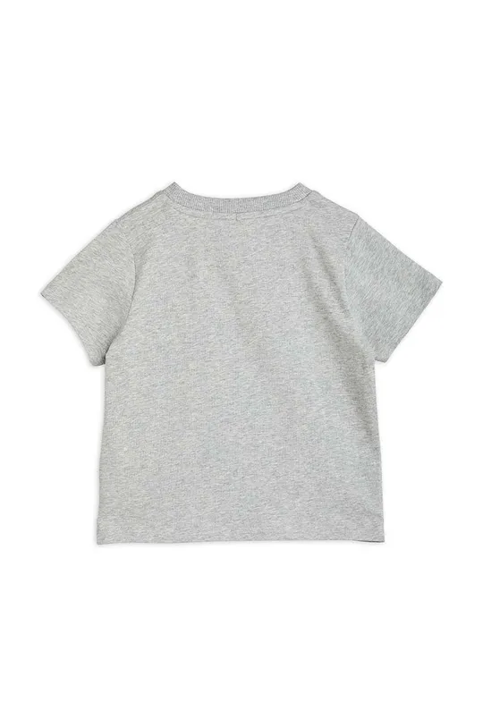 Otroška kratka majica Mini Rodini siva