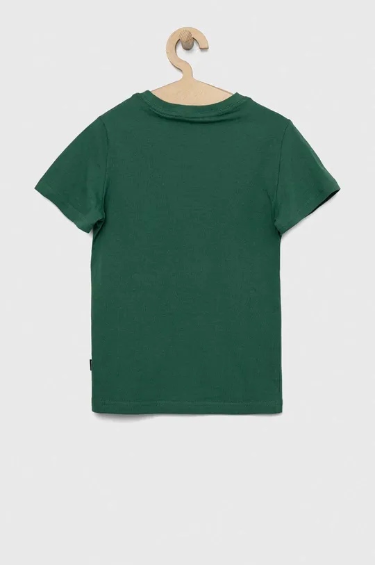 Otroška bombažna kratka majica Puma ESS Logo Tee B zelena